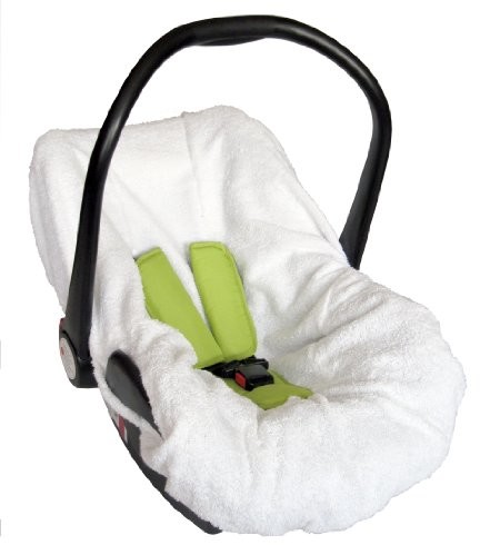 BAMBISOL Poszewka na poduszkę do frotte bambisol Baby miska, grupa 0/0 +, kolor: biały