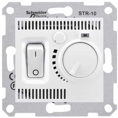 Schneider SEDNA Regulator temperatury 250V 10A 5-30°C IP20 biały SDN6000121