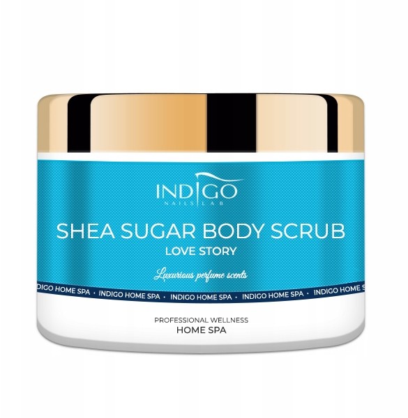 Indigo Peeling Cukrowy Do Ciała - Love Story 500g