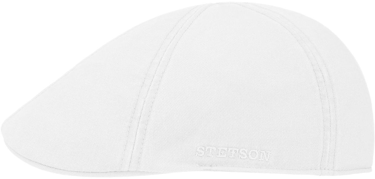 Płaski Kaszkiet z Ochroną UV Texas by Stetson, biały, XL (60-61 cm)