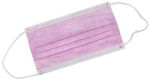 Uromed Maseczki ochronne z gumką, niejałowe 50 szt. Różowy | Nowy sklep, ponad 1000 promocji! NN-MUR-MSGR-001
