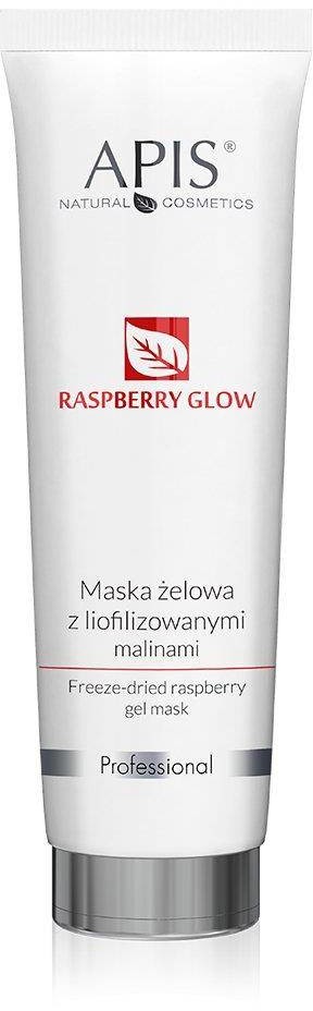 Apis Raspberry Glow maska żelowa z liofilozowanymi malinami 100ml 104102-uniw