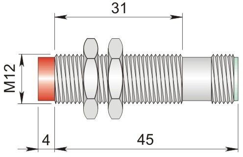 ORNO indukcyjny 12 mm SI12-NE4 H I12000162