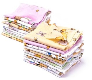 Tetra Kolorowe Pieluchy Piel* Tetrowe 60x80 10PACK