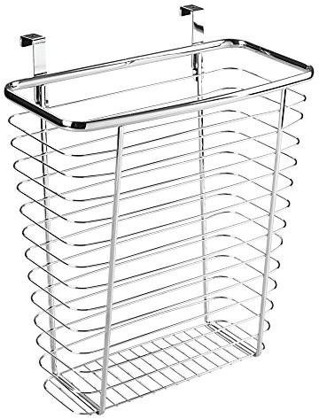 InterDesign Axis 56770EU kosz głęboki do zawieszenia w szafce, chromowany 56770