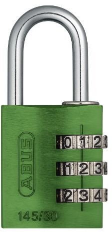 Abus ABUS  145/30 Kłódka 30 MM Green połączenie z aluminiowego 46580  od... 14530GRE