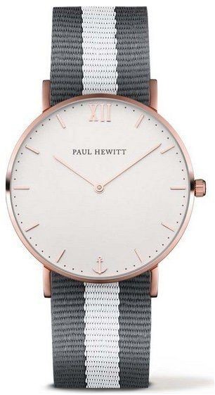 Paul Hewitt Zegarek Unisex PH-SA-R-ST-W-GRW-20S ( 39 mm) S0352115