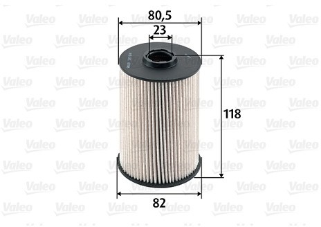 VALEO Filtr paliwa 587924