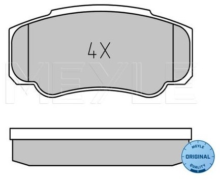 Wulf Gaertner Autoparts Zestaw klocków hamulcowych, hamulce tarczowe Wulf Gaertner Autoparts 025 239 2120