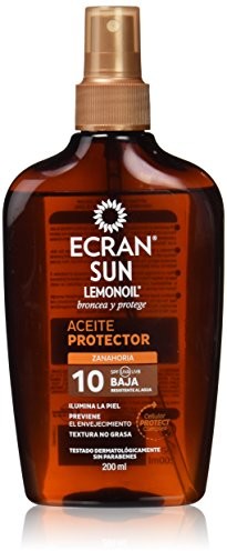 Ecran Lemonoil lemonoil Sun Oil Spray  aceite Protector zanahoria fps10  braeunungsoel Spray LSF 10  200 ML 636