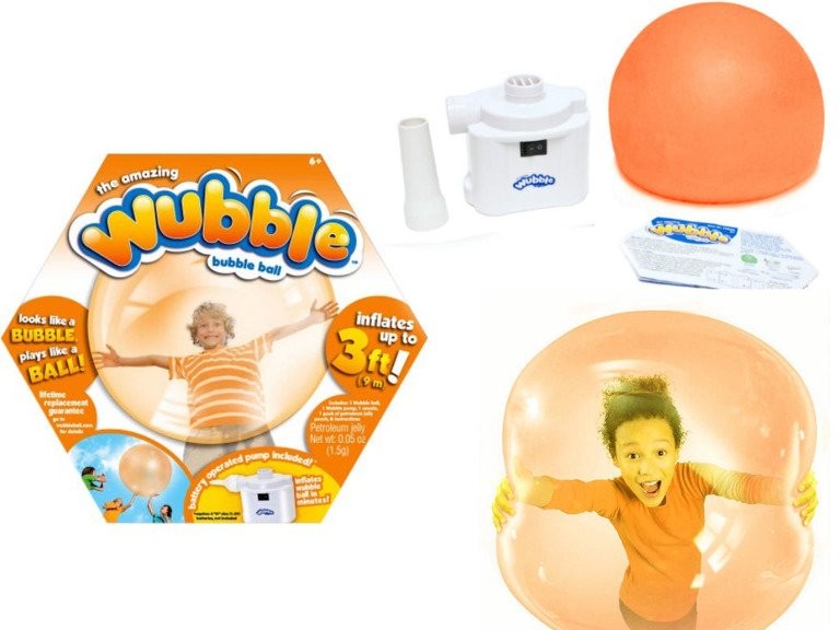 Pozostali Bańkopiłka Super Elastyczna Wubble z Pompką Pomarańczowa 72063 72060 D15a*C3c*C5c*C6d*B4C*A15A*b7c*b9a