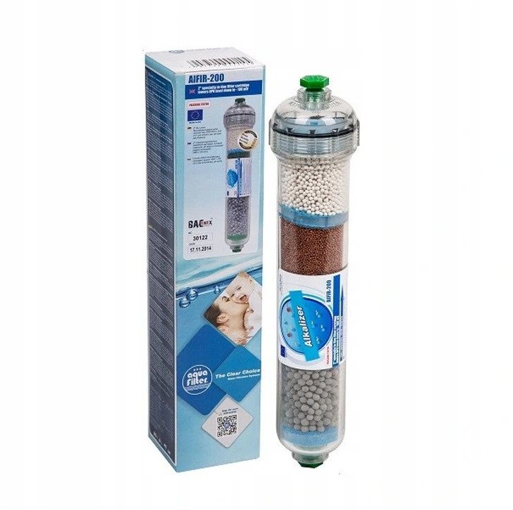 AquaFilter Aifir-200 - filtr liniowy alkalizujący i mineralizujący code-670