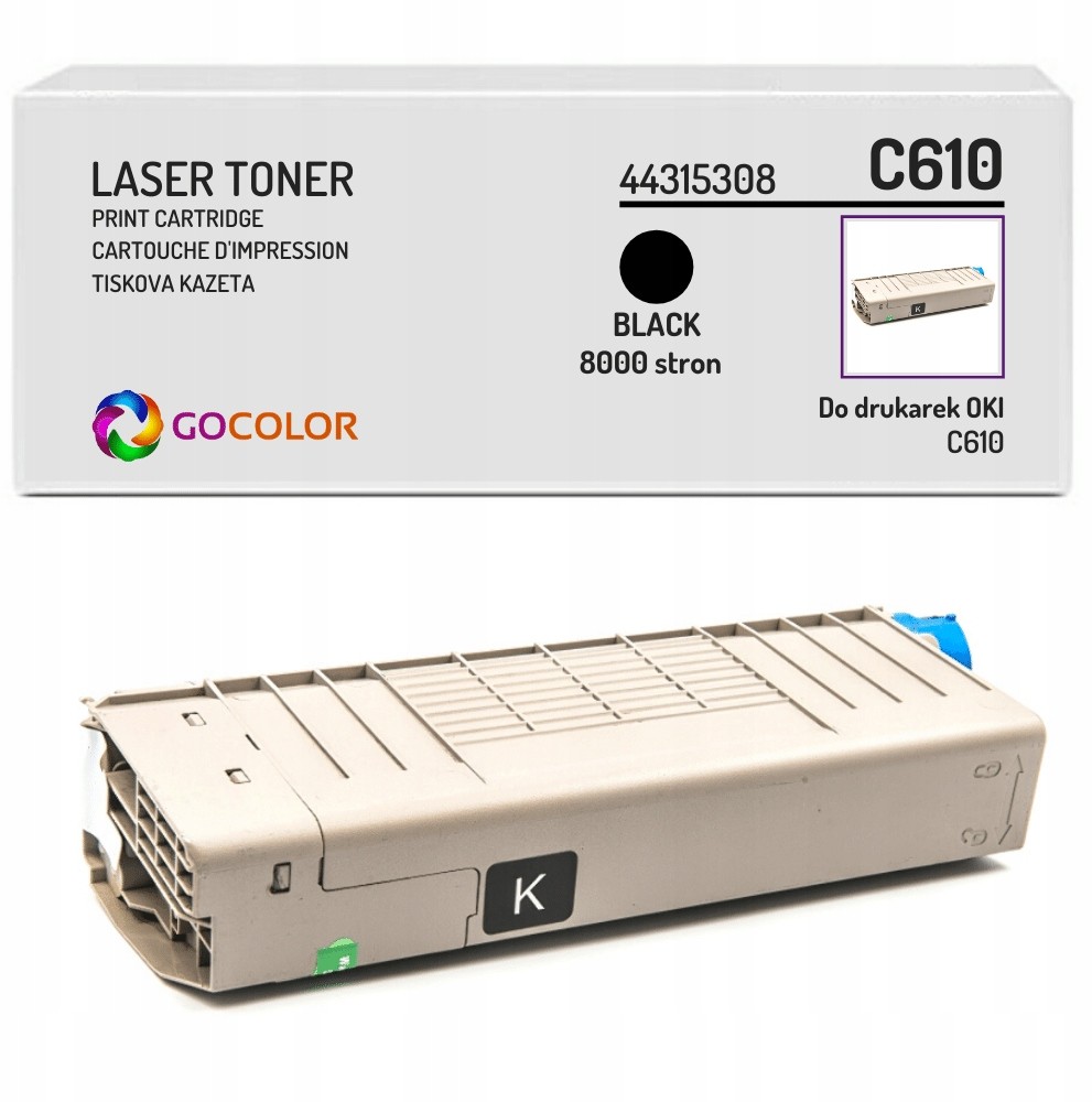 Toner zamienny z Oki C610dtn 44315308 Black