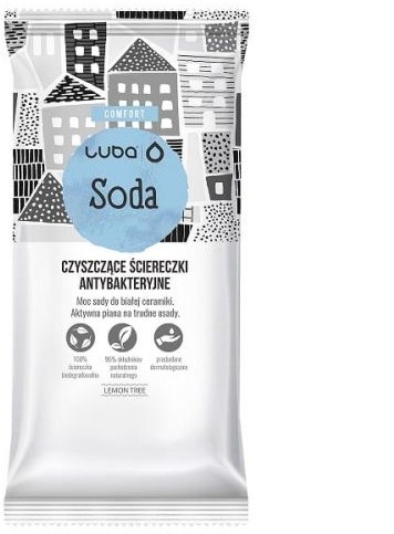 Luba Nawilżane ściereczki czyszczące SODA Armatura Ceramika Łazienkowa LUBA 2814-222AE_6