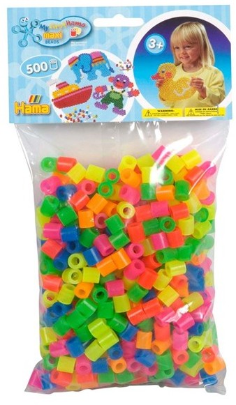 Hama Kralenmix Ironing Neon Maxi 500st. 8472