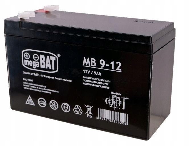 Akumulator bezobsługowy Mpl Power Elektro Mb 9-12