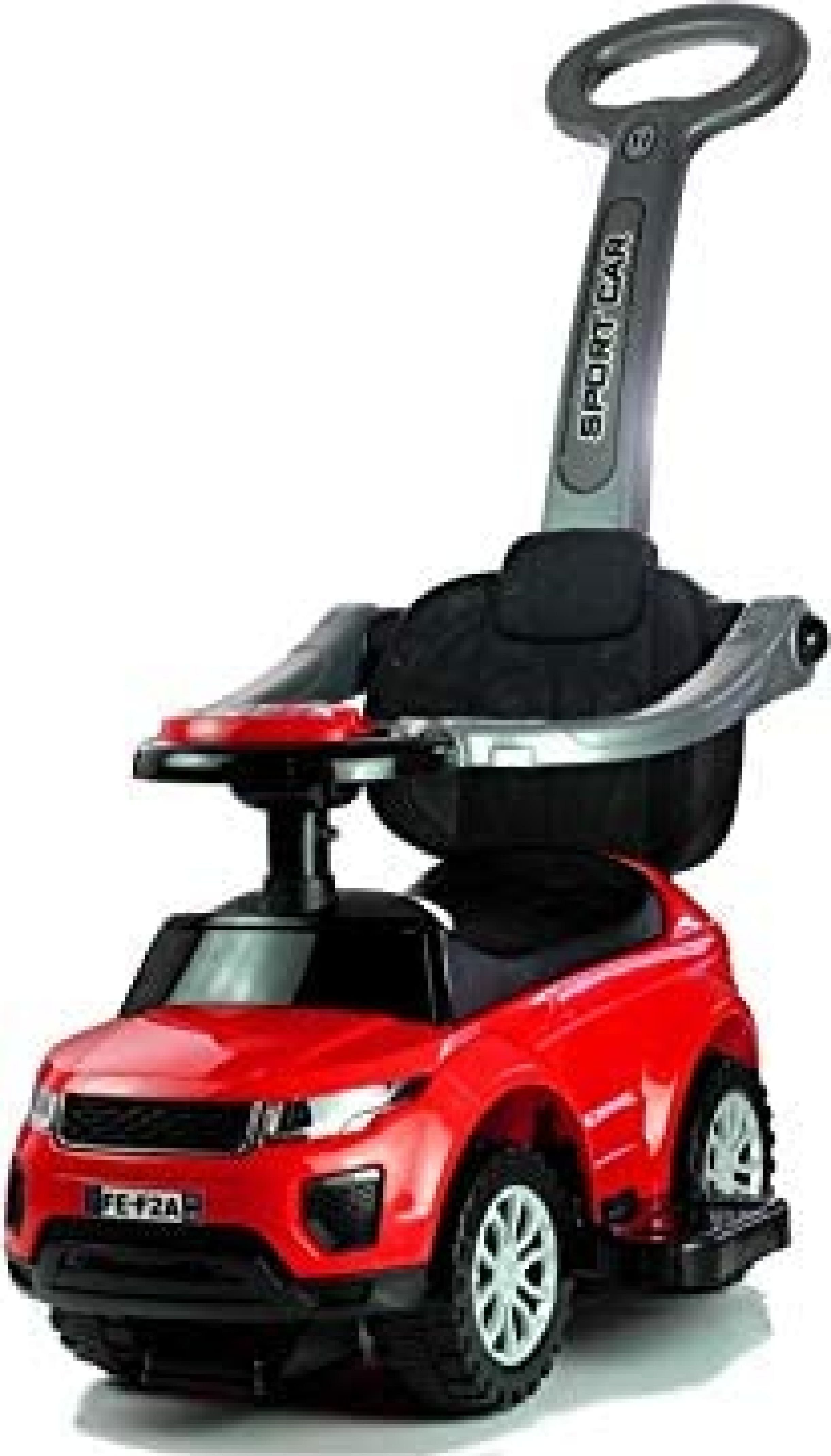 COIL Coil jeździk z pchaczem sport car czerwony  C0331-RED