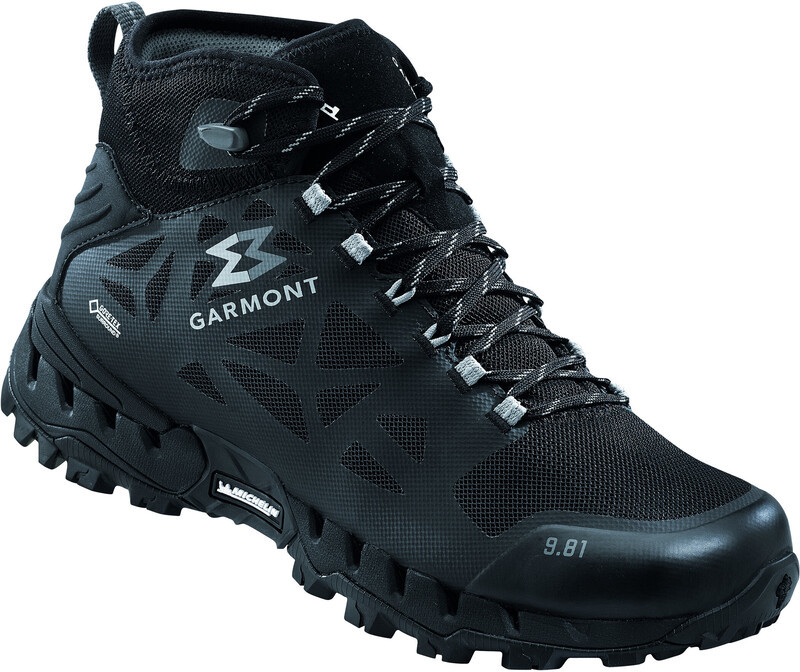 Garmont 9.81 N Air G 2.0 Mid GTX Shoes Men, czarny UK 11,5 | EU 46,5 2021 Trapery turystyczne 2492-black-11,5
