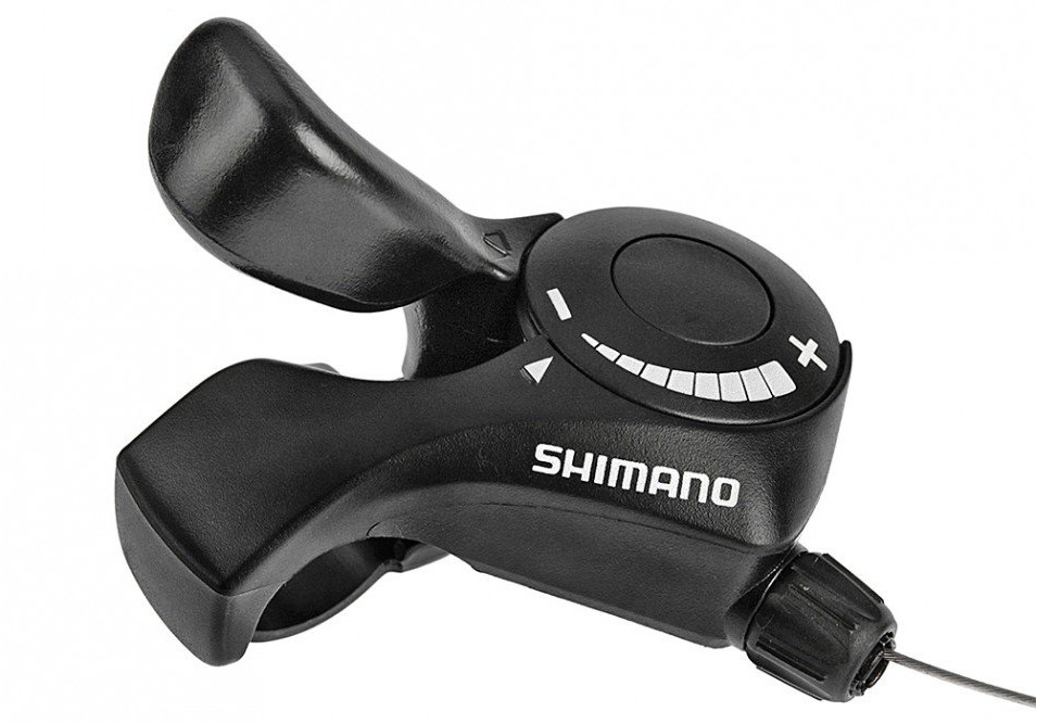 SHIMANO Manetka rowerowa TX-30 3 rzędowa, lewa, czarna