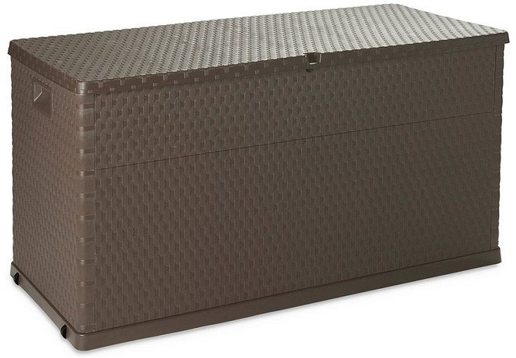 TooMax Skrzynia ogrodowa na poduszki Multibox brązowa TM162BR