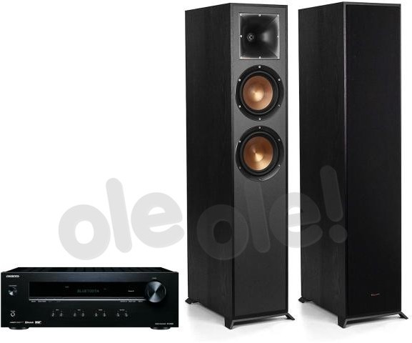 Onkyo TX-8220 czarny Klipsch R-620F czarny