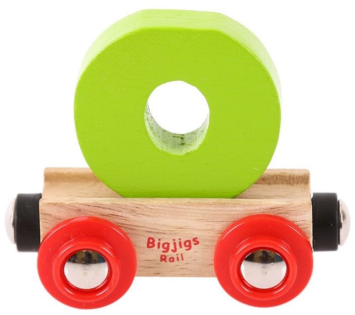 Bigjigs Toys Wagonik literka O