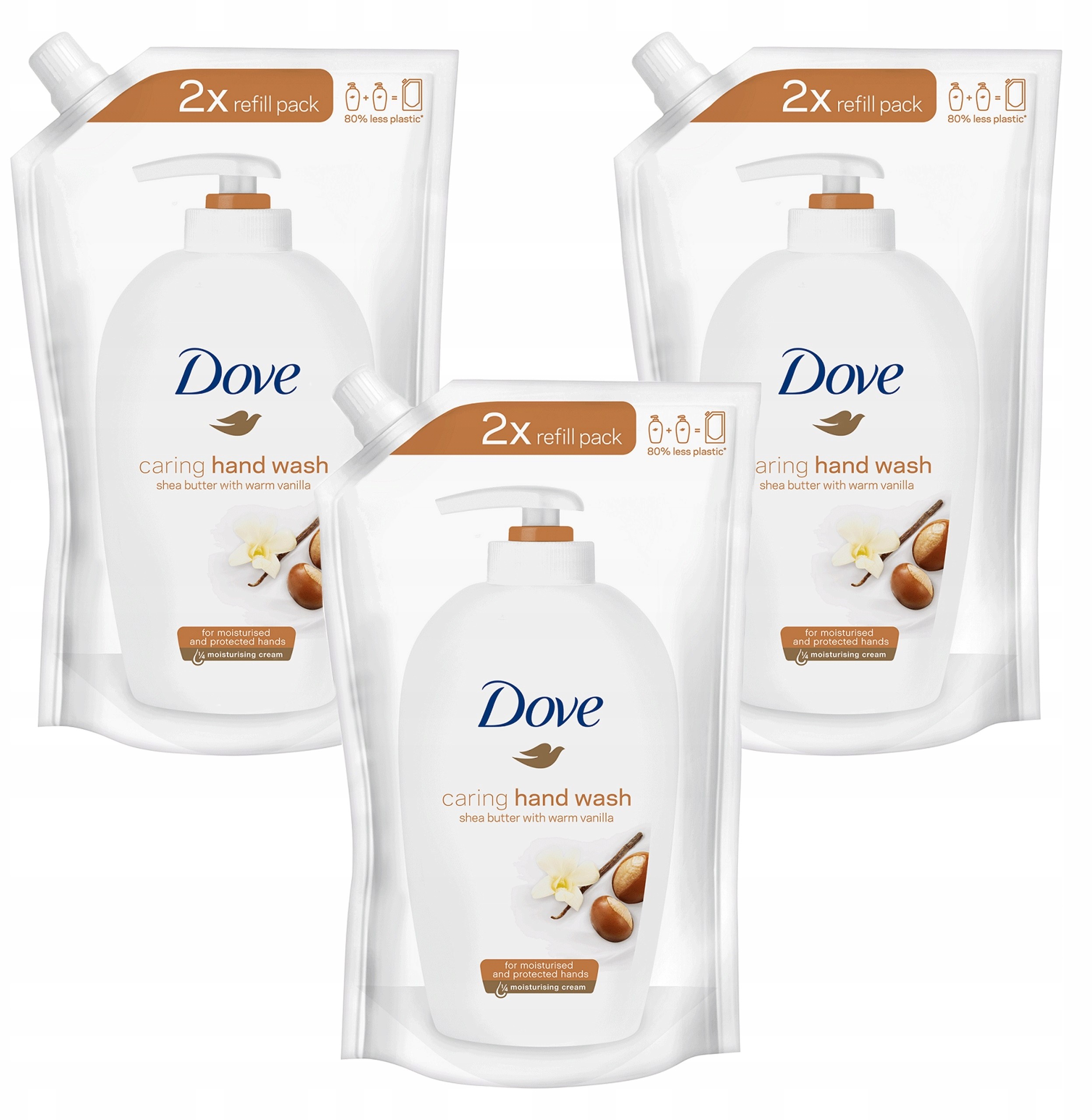 Dove Masło Shea Wanilia Mydło W Płynie Zapas 1,5l
