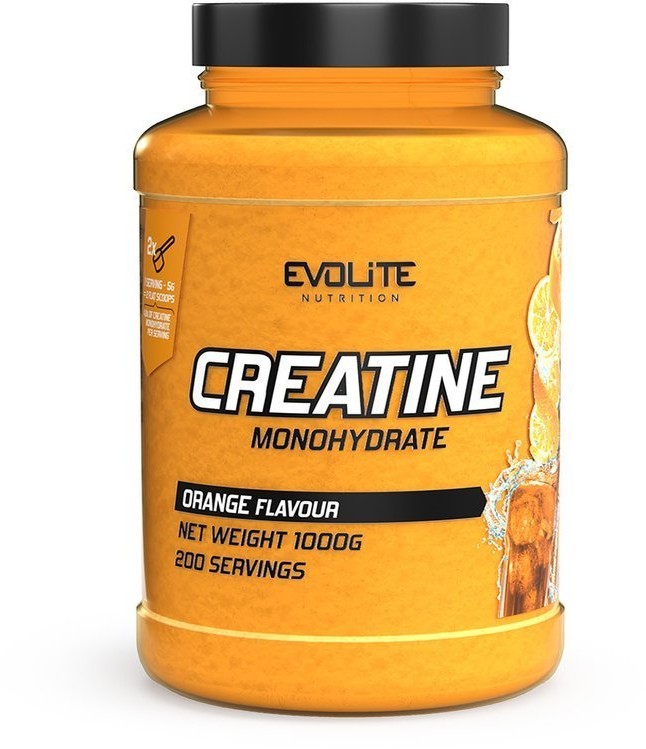 Evolite Creatine Monohydrate 1000g Orange