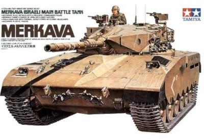 Фото - Збірна модель TAMIYA Izraelski czołg Merkava MBT IDF 35127 