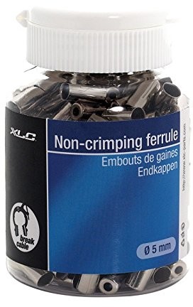XLC Uni prowadnice X10 hamulców i etui  &  BR, czarna, 5 MM 2500360500