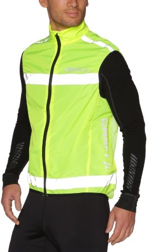 Craft Visibility Vest kamizelka przeciwwiatrowa, żółty, s 192480 1850 S