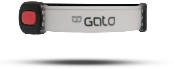 GATO GATO Opaska na ramię GATO SPORTS NEON LED USB czerwona