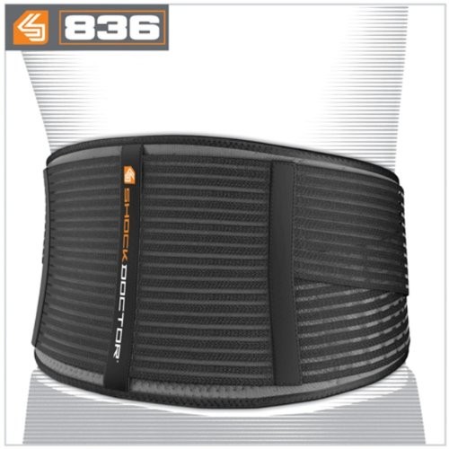 Deluxe shockdoctor dla dorosłych oparcie, czarny, S-M 10020