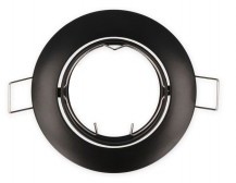 LED line Oprawa okrągła ruchoma, MR16/GU10 odlew czarna 249259