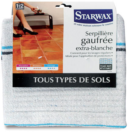 Starwax Ścierka gofrowana STARWAX, biała, 29,5x2,5x28 cm, 1 szt.