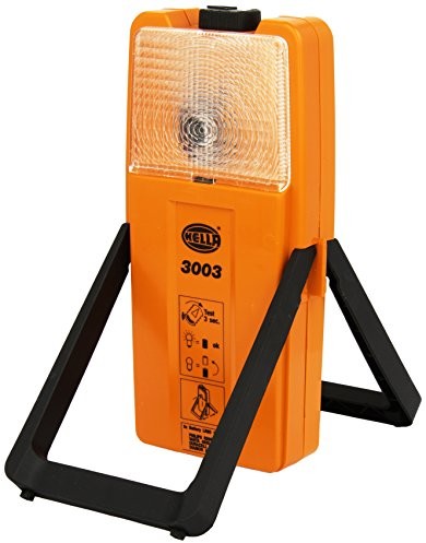 Hella HELLA 3003 lampa ostrzegawcza z żarówką 6 V (2XW 007 146-001), zasilanie bateryjne 2XW 007 146-001