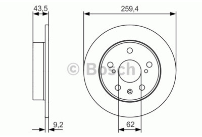 BOSCH (Automotive Aftermarket) (Automotive Aftermarket) 0 986 479 C44 0 986 479 C44
