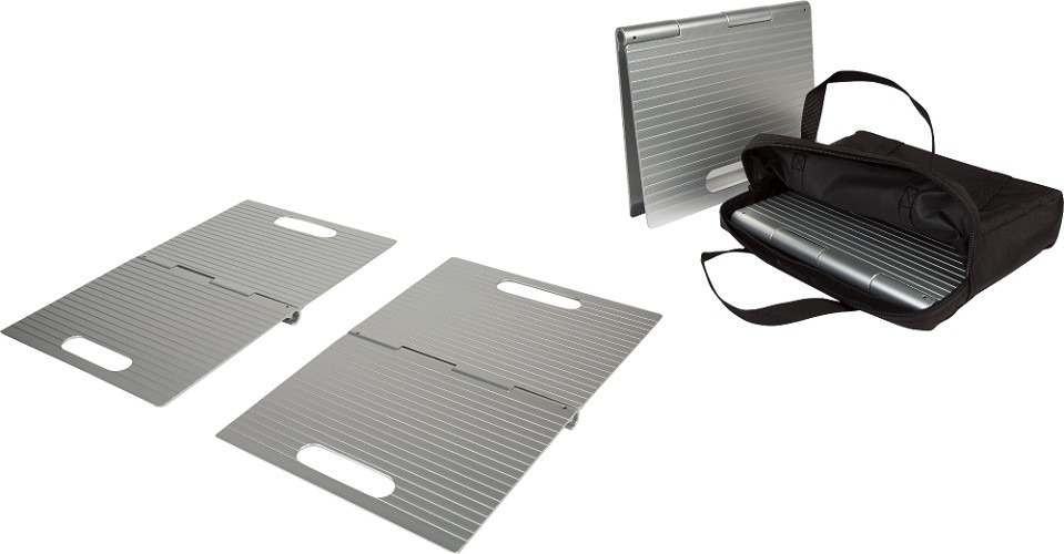 Mobilex Rampy progowe aluminiowa ALLIGATOR DOORSTEP 40x25 (dwu częściowe) DOORSTEP4025