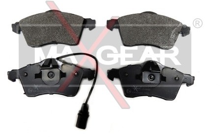 MaxGear Zestaw klocków hamulcowych, hamulce tarczowe 19-0648