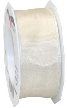 Unbekannt Taśma Organza DK kremowy 6074025-104