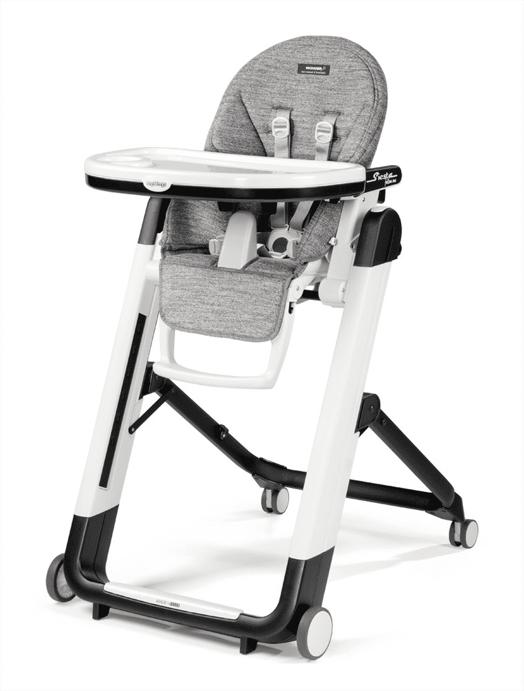 Peg Perego krzesełko do karmienia Siesta Follow Me Wonder Grey 2022