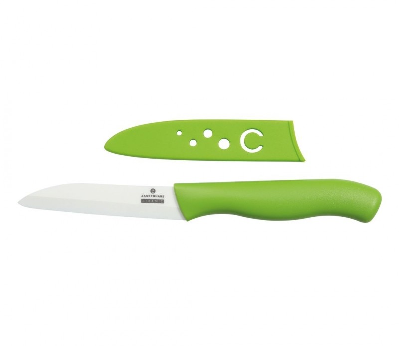 Zassenhaus Ceramiczny nóż do warzyw i owoców, 8 cm, zielony ZS-070217-ZIE