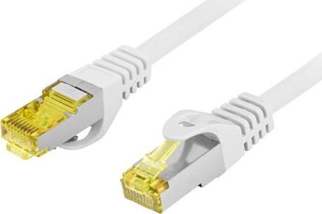 LANBERG PATCHCORD KAT.6A S/FTP LSZH CU 0.25M SZARY FLUKE PASSED PCF6A-10CU-0025-S