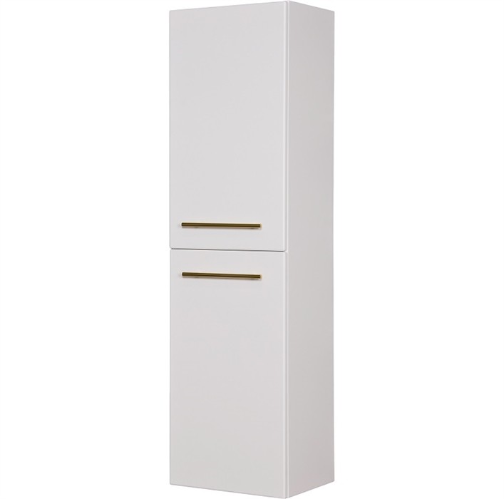 Gante Słupek łazienkowy wiszący biały mat 143x40 cm Belli Gold BEL-B-RW