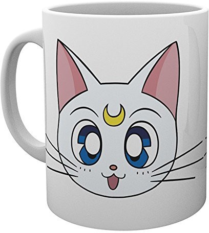 Sailor Moon GB Eye  Luna i Artemis filiżanka, drewno, różne (MG1760)