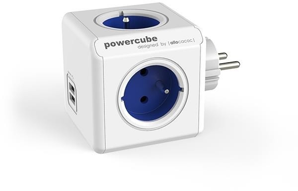 Orno 07. Rozgałęźnik PowerCube z USB Original - 4 kolory 2202/FROUPC