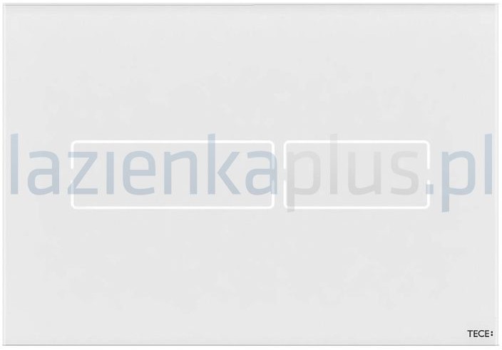 TECE Przycisk szkło białe Lux Mini 9240960