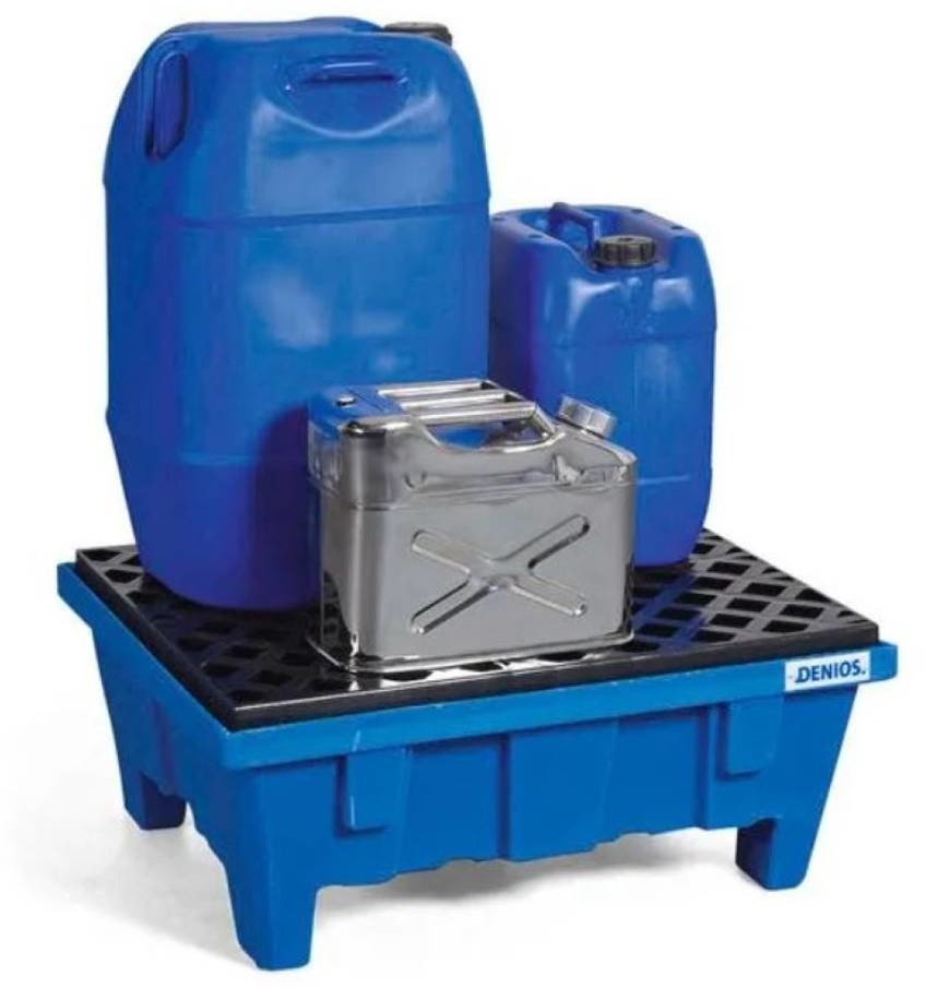 722 DENTA Wanna na małe pojemniki z polietylenu PE) z nóżkami i kratą z PE 60 l 72279199 79199-uniw