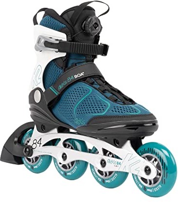 K2 Skate Alexis 84 BOA damskie łyżworolki Teal White 30G0617 30G0617