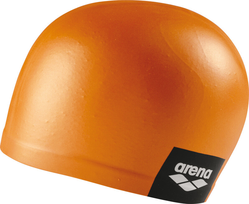 Arena Logo Moulded Czepek pływacki, pinkish orange 2021 Czepki pływackie 1912-208-0